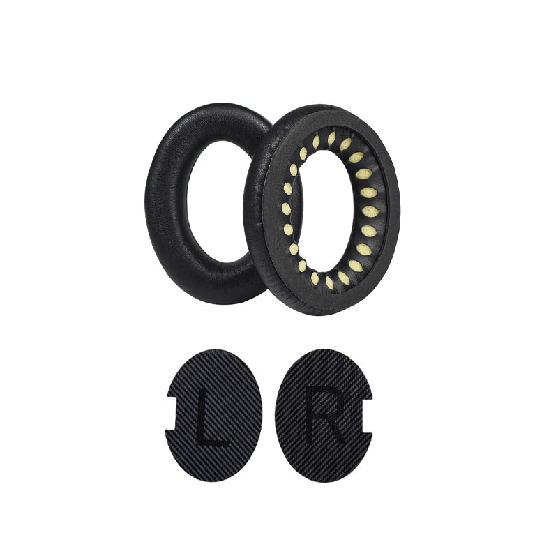 Perne de urechi din piele naturală pentru Bose QC45 și modelele AE2 QC15 QC25 QC35 QC35II