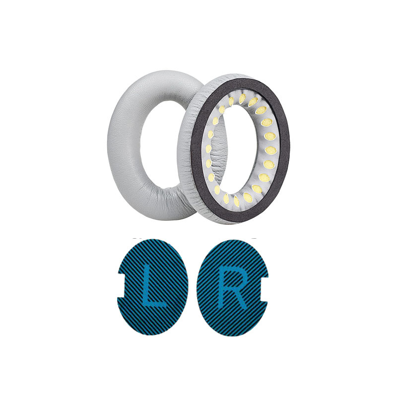 Perne de urechi din piele naturală pentru Bose QC45 și modelele AE2 QC15 QC25 QC35 QC35II