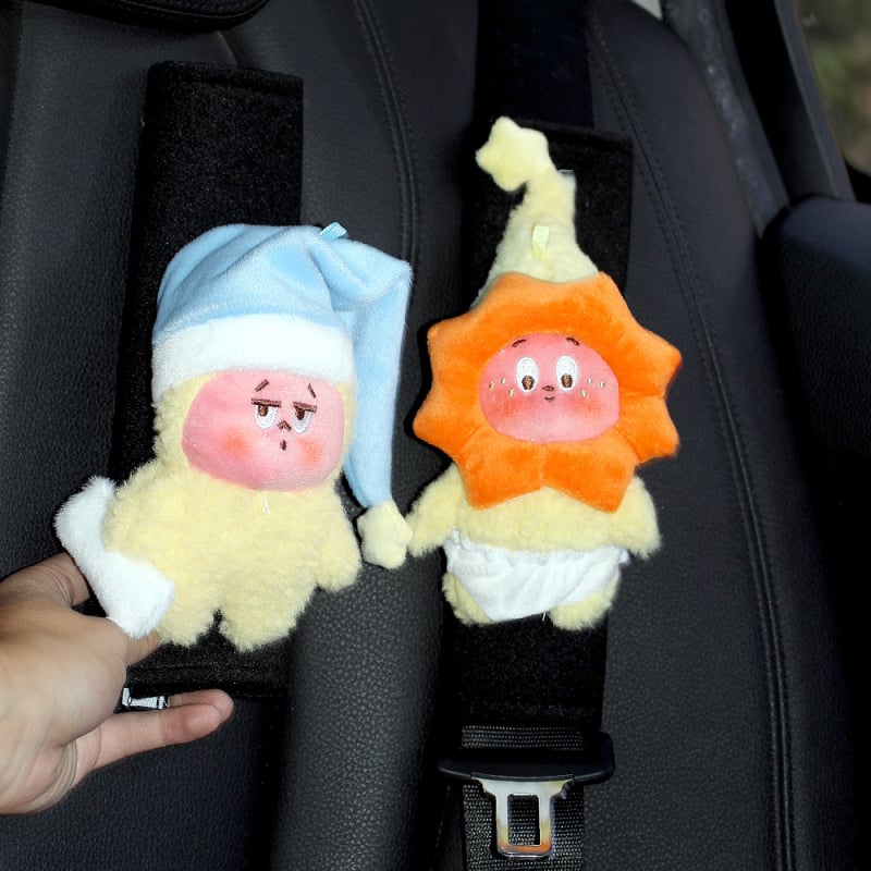 Διακοσμητικό μαξιλαράκι ζώνης αυτοκινήτου, βελούδινο, 100 g, Beautiful Night Thoughts