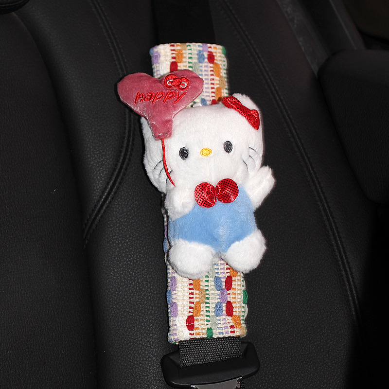 Pad pentru centura de siguranță auto, decor din țesătură Beauty Night Thought, aproximativ 100 g, fără siglă