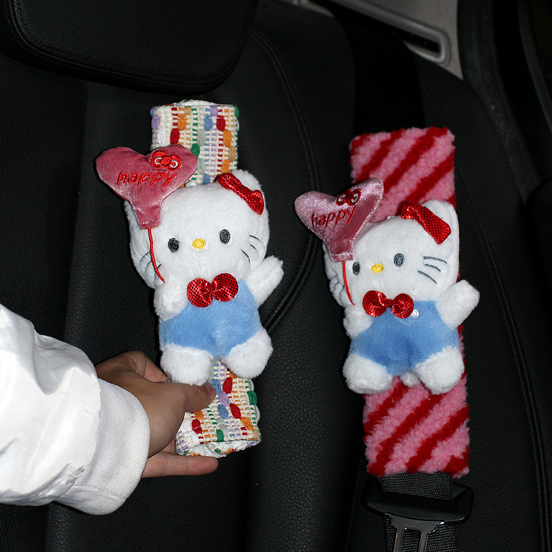 Pad pentru centura de siguranță auto, decor din țesătură Beauty Night Thought, aproximativ 100 g, fără siglă