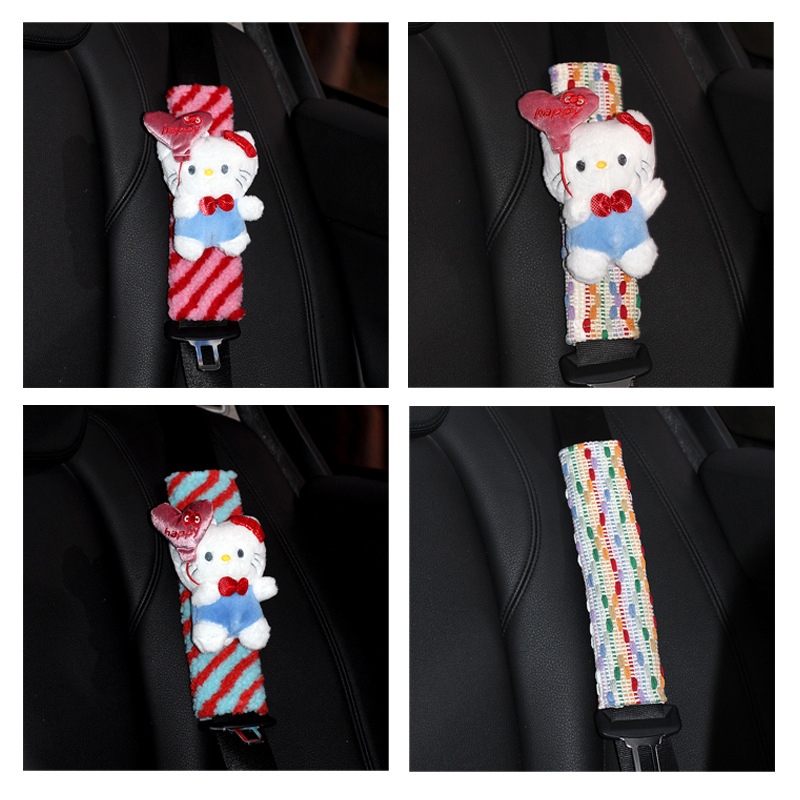 Pad pentru centura de siguranță auto, decor din țesătură Beauty Night Thought, aproximativ 100 g, fără siglă