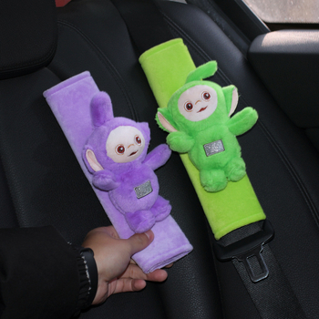 Pernă de umăr pentru centura auto cu design Teletubbies, umplută, 80 g