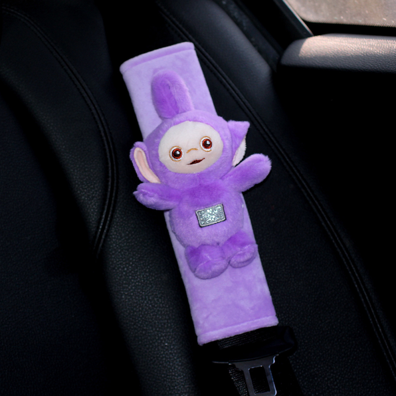 Pernă de umăr pentru centura auto cu design Teletubbies, umplută, 80 g