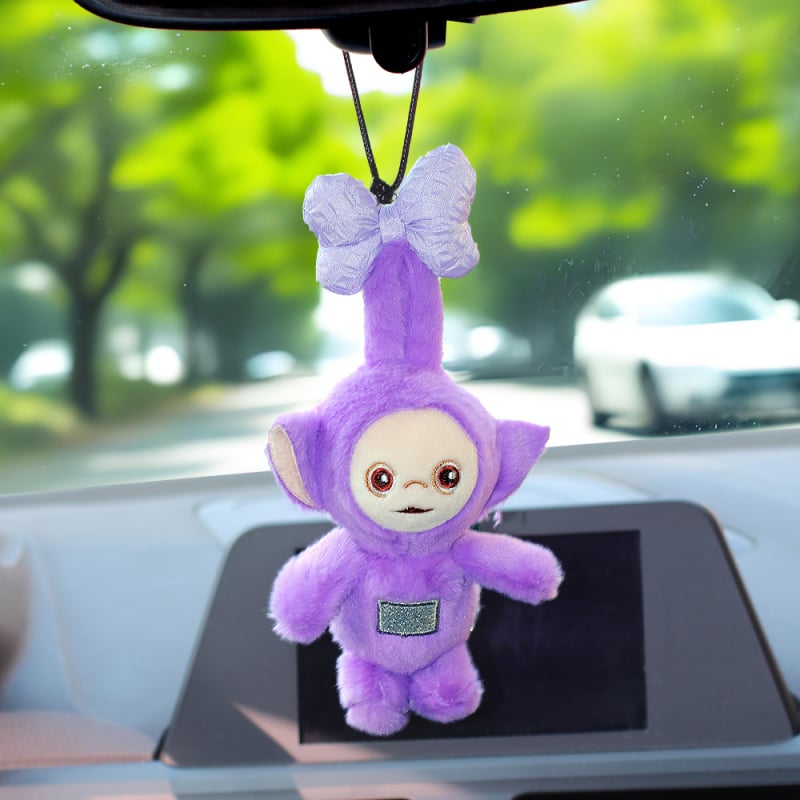 Pernă de umăr pentru centura auto cu design Teletubbies, umplută, 80 g