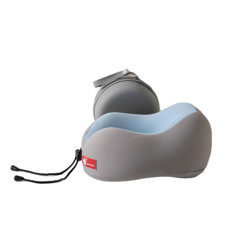 Perna U din spumă cu memorie pentru adulți – pernă minimalistă pentru odihnă la birou, husă din poliester-cotton, greutate 0,5–1,0 kg