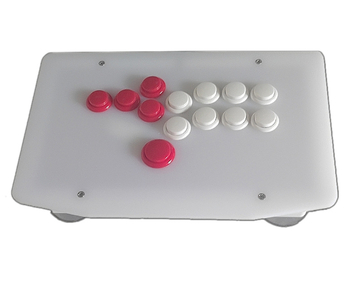 Joystick arcade de luptă cu butoane multiple pentru PC – USB, panou acrilic, model WADS, 1.3 kg