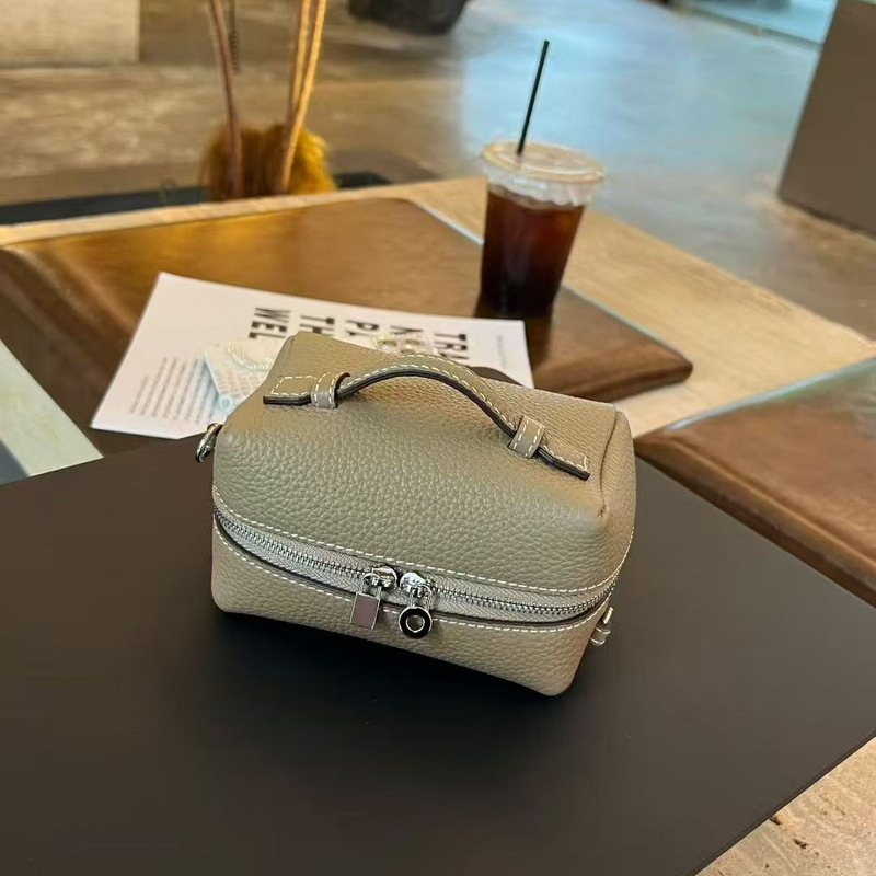 Love Ripples 2026 Mini kožna torbica za ručak i kozmetiku, crossbody sa zatvaračem, vodoravni kvadratni oblik, 1 naramenica, podstava od sintetičke kože, proljeće 2026
