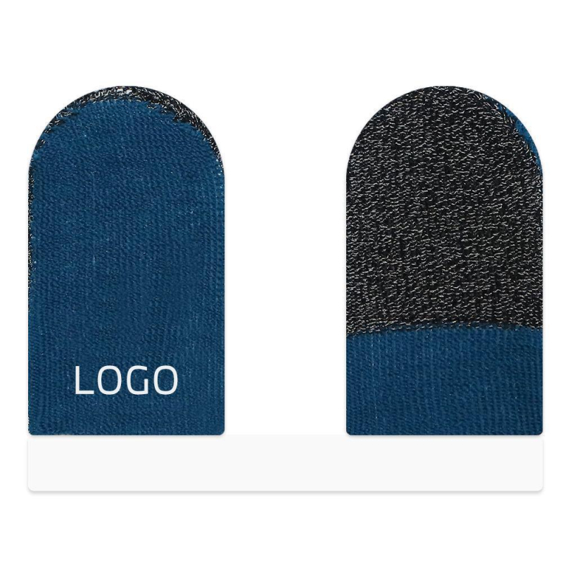 Lingxi Silver Fiber двойни гейминг пръстни протектори – дишащи, ултра тънки, съвместими със сензорен екран за мобилни игри