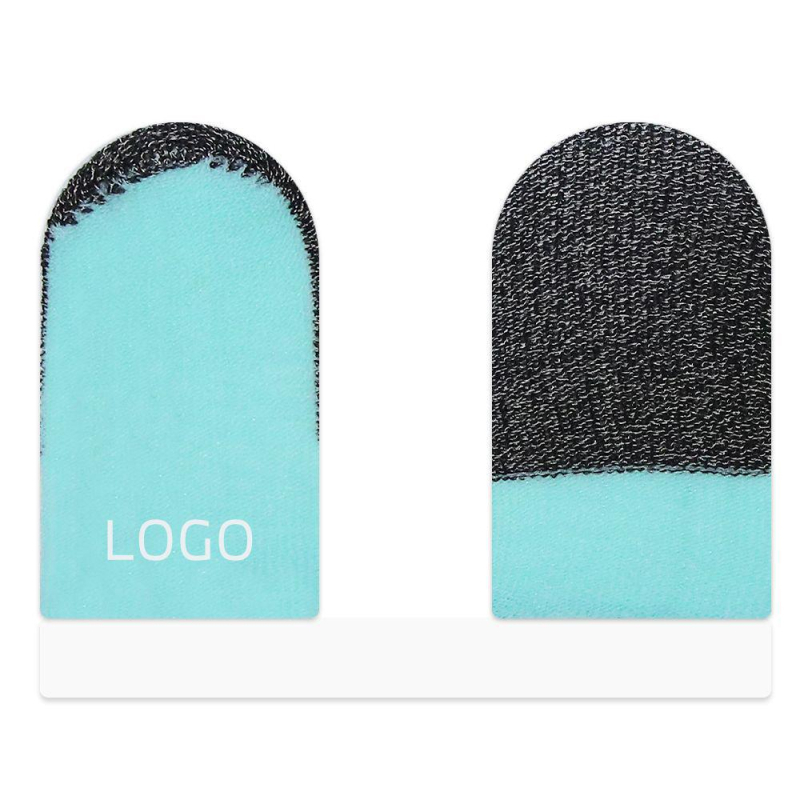 Lingxi Silver Fiber двойни гейминг пръстни протектори – дишащи, ултра тънки, съвместими със сензорен екран за мобилни игри