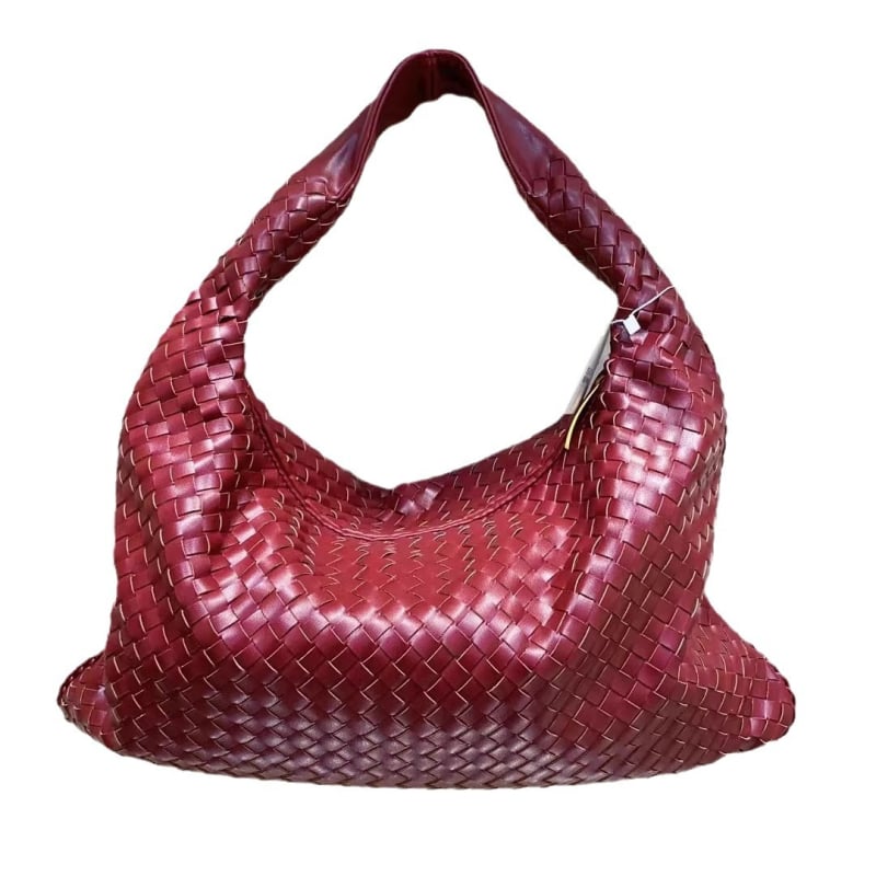 Geantă Tote din PU, formă de scoică, închidere cu fermoar, construcție moale, buzunar intern cu fermoar și buzunar pentru telefon