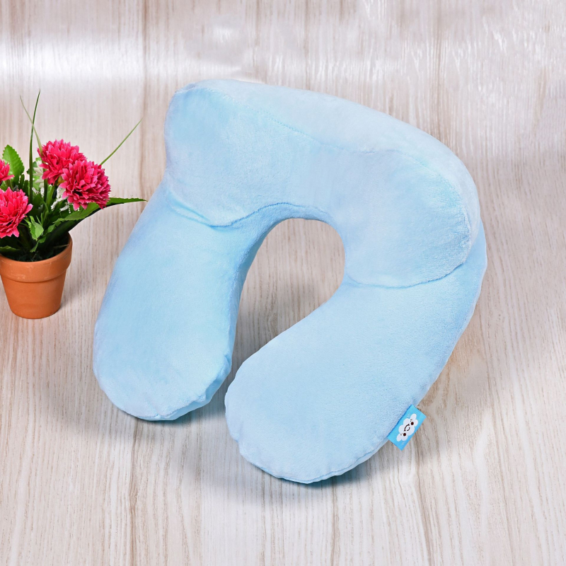 Love of neck pernă gonflabilă U, din PVC, pentru călătorii în mașină — umplere cu aer, pentru adulți, stil modern minimalist