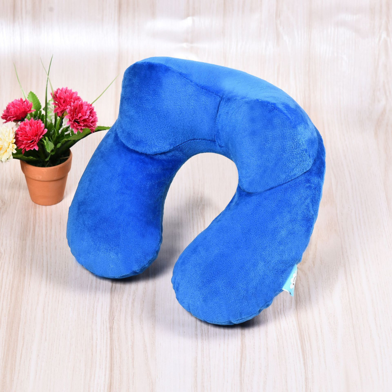 Love of neck pernă gonflabilă U, din PVC, pentru călătorii în mașină — umplere cu aer, pentru adulți, stil modern minimalist