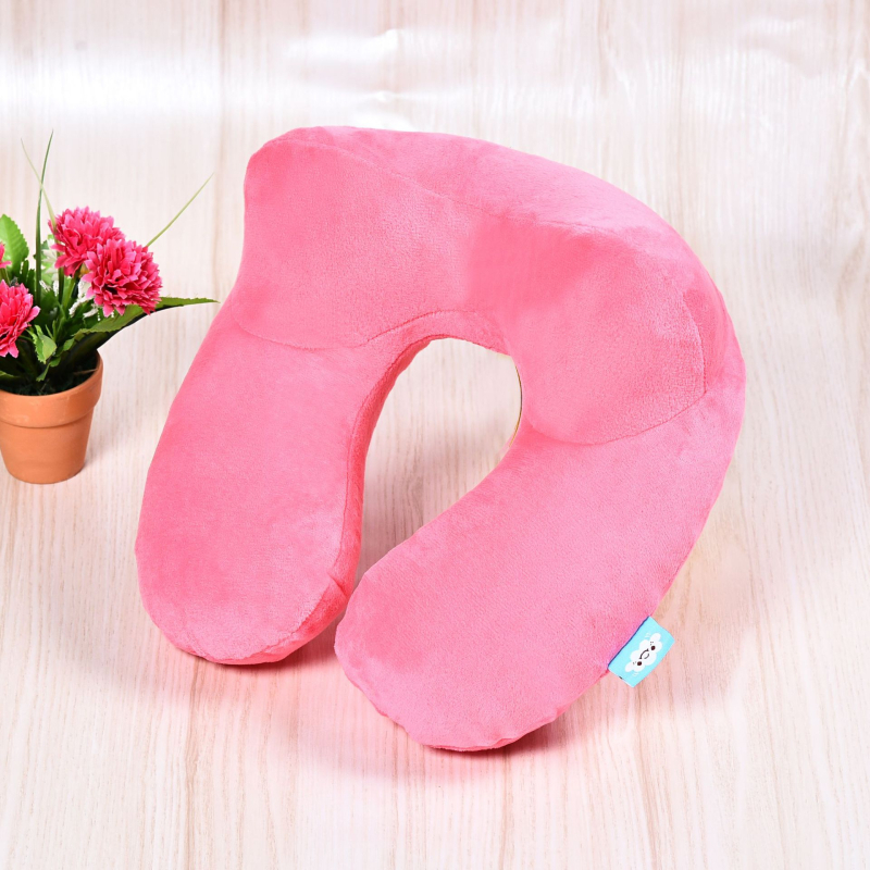 Love of neck pernă gonflabilă U, din PVC, pentru călătorii în mașină — umplere cu aer, pentru adulți, stil modern minimalist