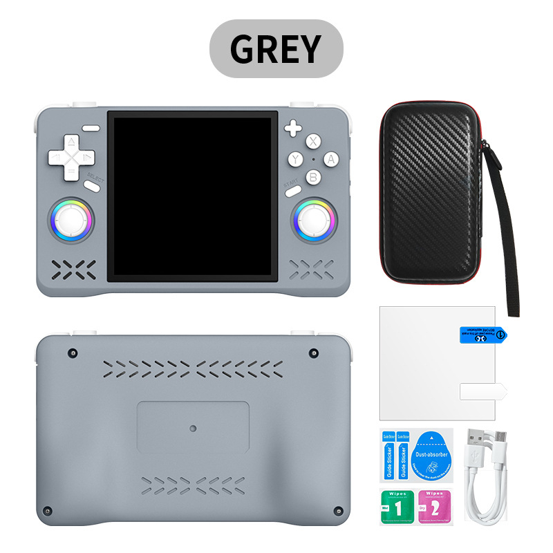 Portatīvā konsole ar atvērtā koda OS un Wi‑Fi tiešsaistes PSP/GBA spēlēm, 64GB/128GB