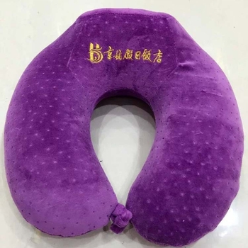 Pernă de călătorie în formă de U pentru adulți, cu spumă cu memorie