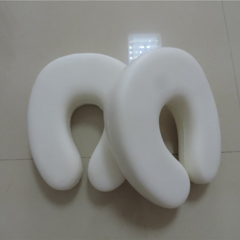 Pernă de călătorie în formă de U pentru adulți, cu spumă cu memorie