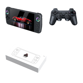 Portatīvā retro spēļu konsole RPG žanram, divi spēlētāji, Linux OS, 64-128 GB atmiņa, USB savienojums