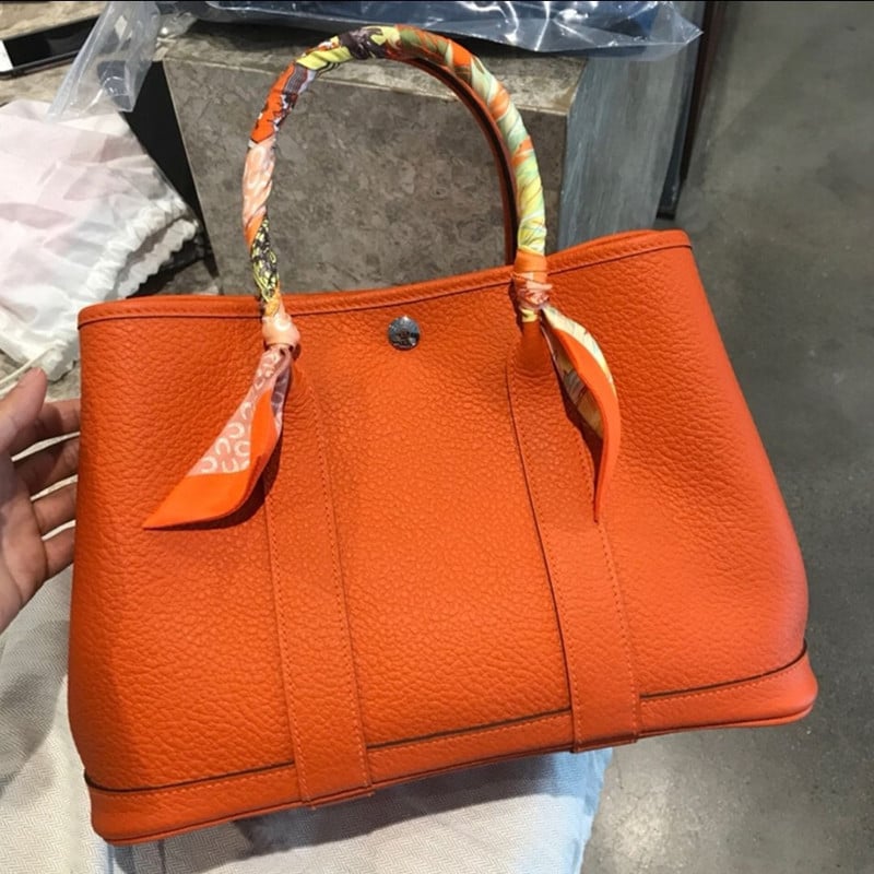 2024 novi model Garden Bag, moderne ženska kožna tote torba s teksturom liči