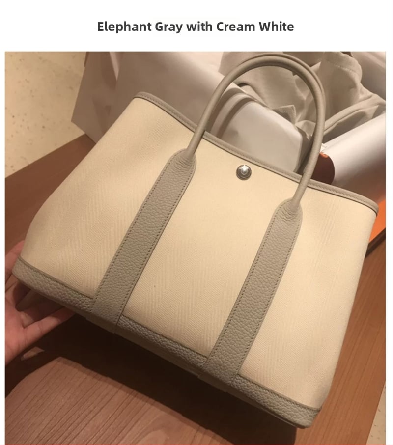 2024 novi model Garden Bag, moderne ženska kožna tote torba s teksturom liči