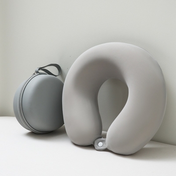 U oblik jastuk za vrat za putovanja, tkanina protiv perja, punilo: drugo, moderni minimalistički stil, težina 0,5–1,0 kg