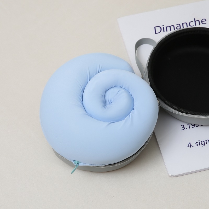 U oblik jastuk za vrat za putovanja, tkanina protiv perja, punilo: drugo, moderni minimalistički stil, težina 0,5–1,0 kg