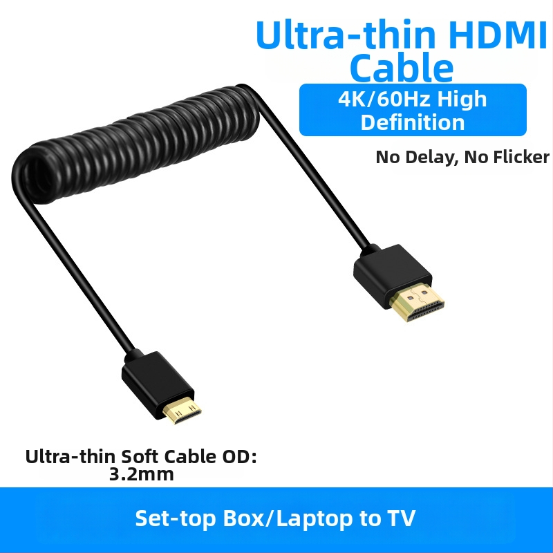 HDMI 2.0 adapter kabel, zlatni konektori, bakar bez kisika, HDMI–HDMI, 4K60