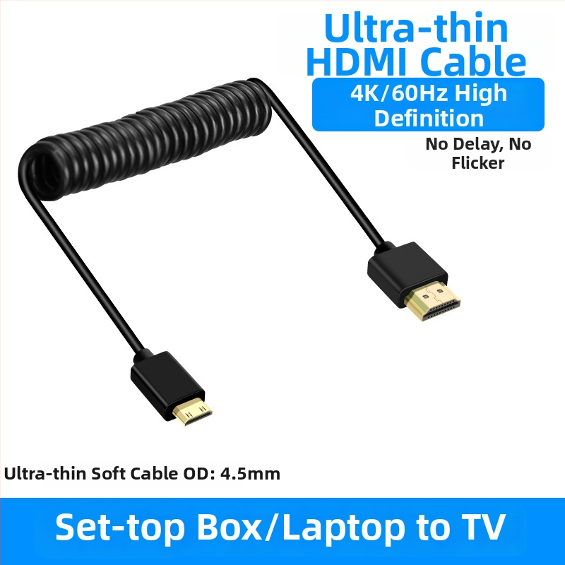 HDMI 2.0 adapter kabel, zlatni konektori, bakar bez kisika, HDMI–HDMI, 4K60