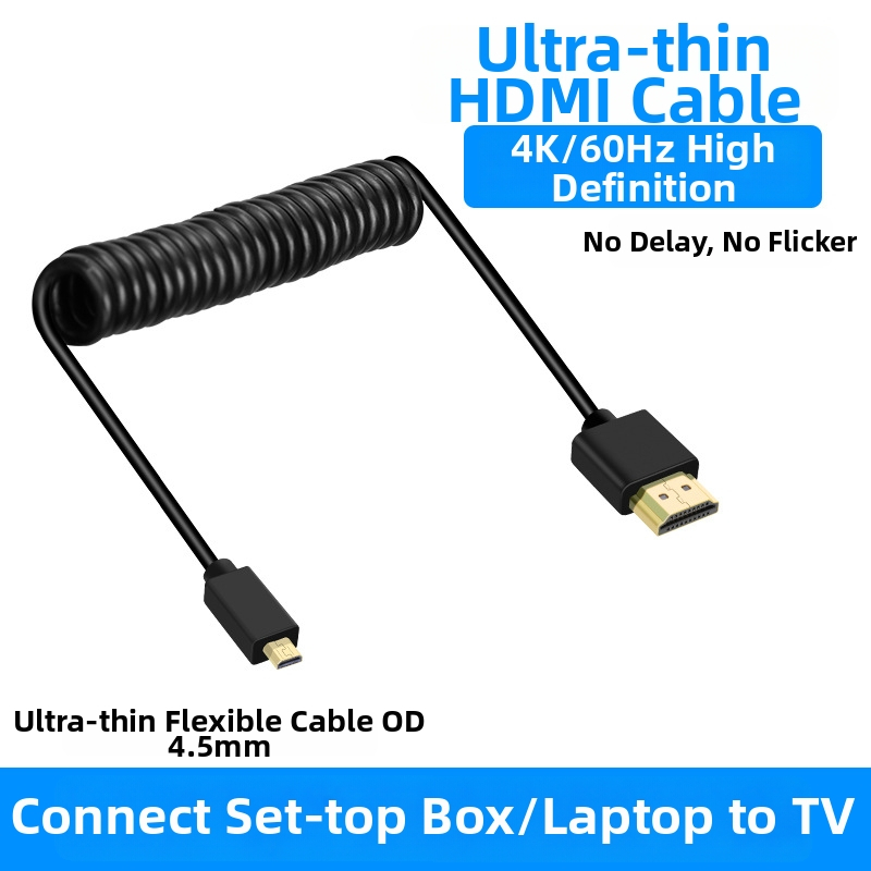 HDMI 2.0 adapter kabel, zlatni konektori, bakar bez kisika, HDMI–HDMI, 4K60