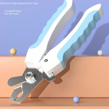 Clește de unghii pentru animale de companie din oțel inoxidabil, pentru pisici și câini, cu pilă de unghii, durabil (oțel inoxidabil; pisici și câini; pilă de unghii; durabil)