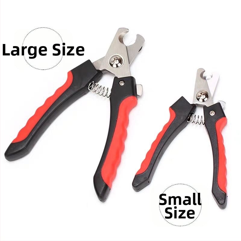 Clește de unghii pentru animale de companie din oțel inoxidabil, pentru pisici și câini, cu pilă de unghii, durabil (oțel inoxidabil; pisici și câini; pilă de unghii; durabil)