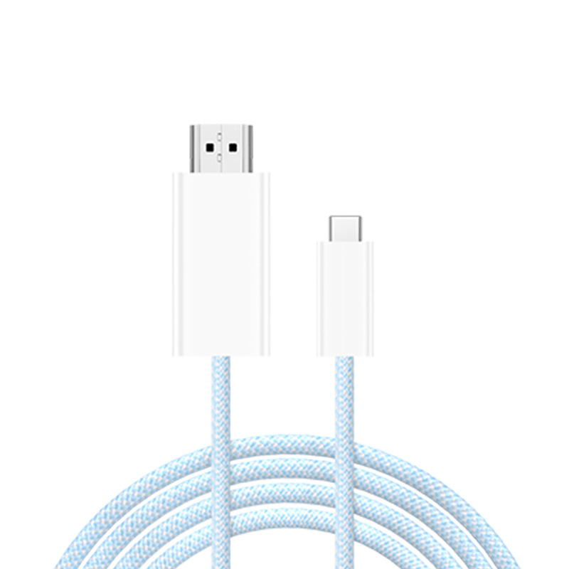Kabel Type-C na HDMI za mobilne telefone (iPhone 15, Huawei, Samsung) – duljina 1,8 m, Type-C–HDMI priključak, bakreni vodič s tinom i niklovanim premazom
