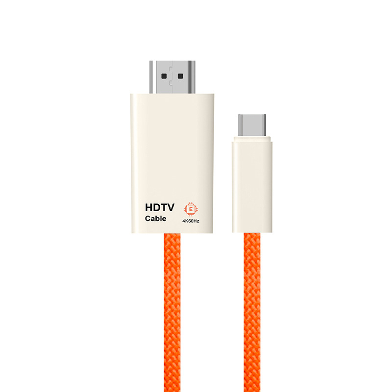 Kabel Type-C na HDMI za mobilne telefone (iPhone 15, Huawei, Samsung) – duljina 1,8 m, Type-C–HDMI priključak, bakreni vodič s tinom i niklovanim premazom