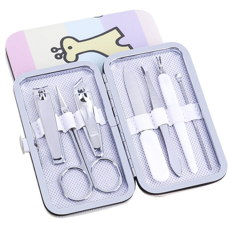 Autonomy 7-частен комплект инструменти за подрязване на нокти — въглеродна стомана, за домашна употреба