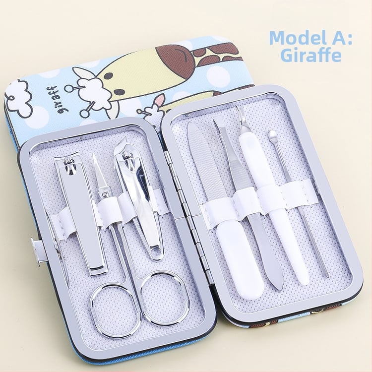 Autonomy 7-частен комплект инструменти за подрязване на нокти — въглеродна стомана, за домашна употреба