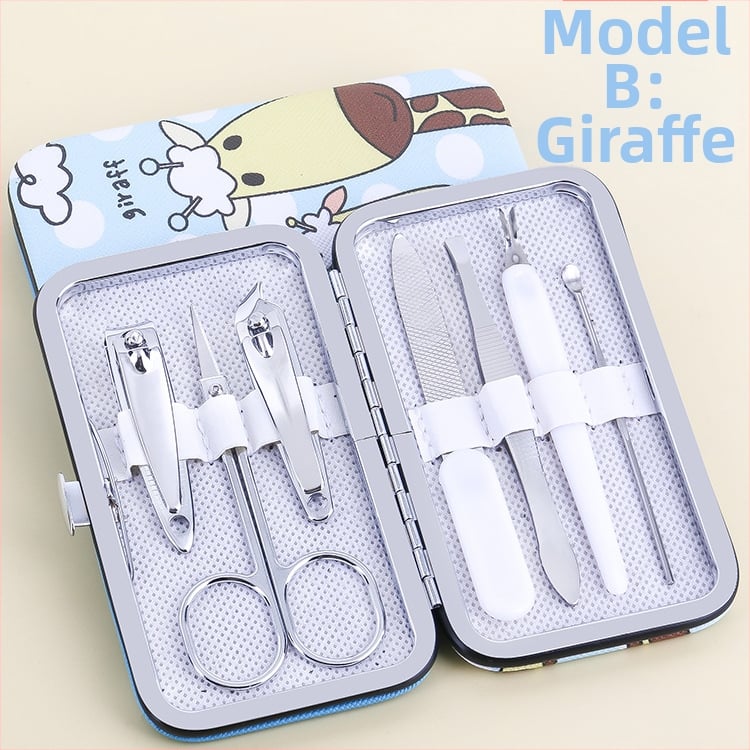 Autonomy 7-частен комплект инструменти за подрязване на нокти — въглеродна стомана, за домашна употреба