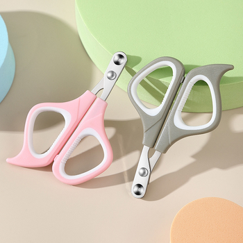 Tăietor de unghii pentru pisici, design cu gaură circulară, prietenos pentru începători, instrument de îngrijire pentru animale de companie