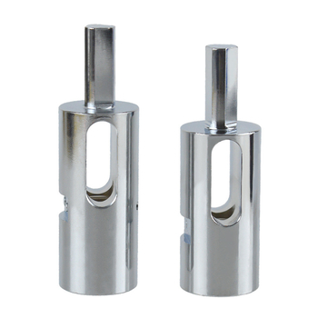 Stieples mezglotājs ar trīsstūrveida rokturi, no tērauda, No.9 un No.11, 146 g, elektroplatēts pārklājums