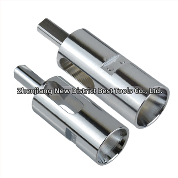 Stieples mezglotājs ar trīsstūrveida rokturi, no tērauda, No.9 un No.11, 146 g, elektroplatēts pārklājums