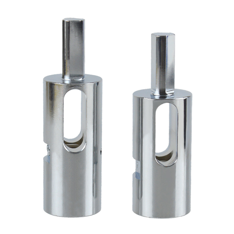 Stieples mezglotājs ar trīsstūrveida rokturi, no tērauda, No.9 un No.11, 146 g, elektroplatēts pārklājums