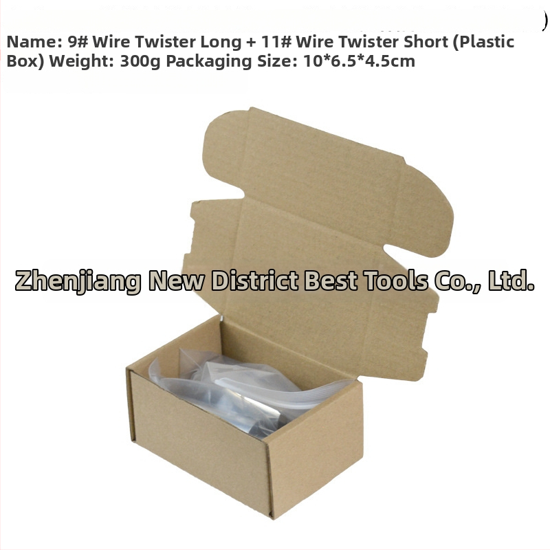 Stieples mezglotājs ar trīsstūrveida rokturi, no tērauda, No.9 un No.11, 146 g, elektroplatēts pārklājums