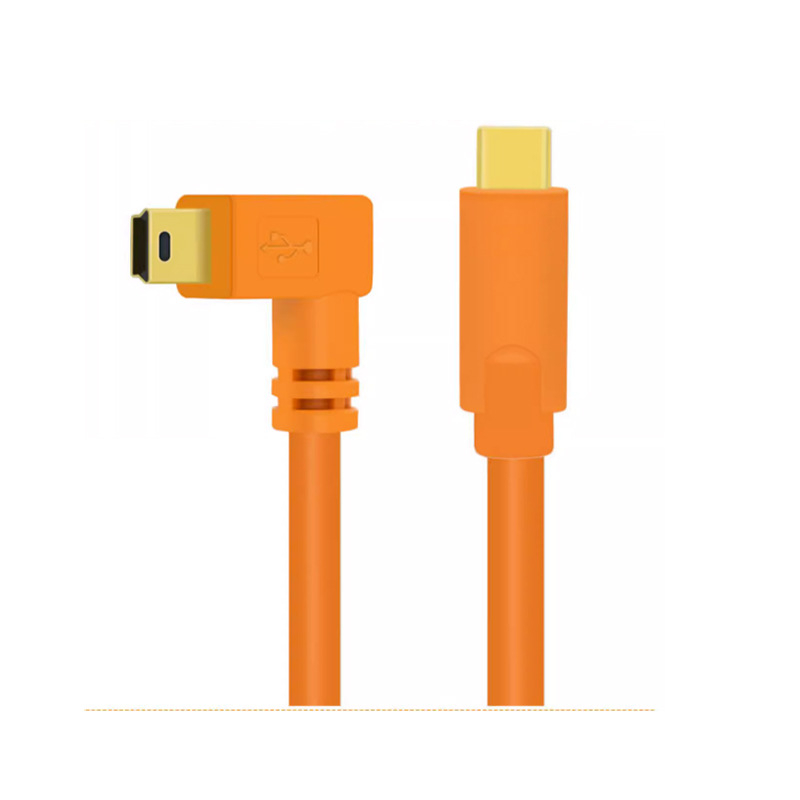 Kábel na dáta pre kameru s viacerými rozhraníami, pripojenie kamera–počítač/notebook, zlaté kontakty, PVC izolácia, adaptérkábel