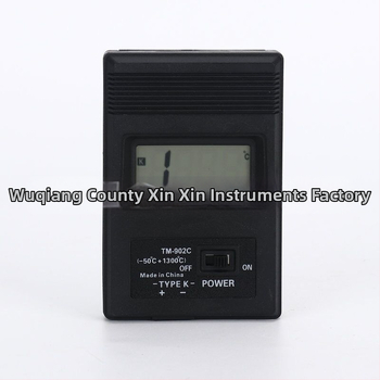 Преносим индустриален високопрецизен цифров термометър с термодвойка и температурен зонд