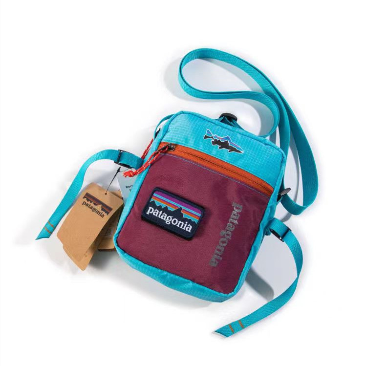 Geantă unisex pentru telefon, pentru sport în aer liber, imprimeu cu litere, design vertical, curea peste umăr în stil urban (material: nylon; impermeabil; ușor; căptușeală: poliester)