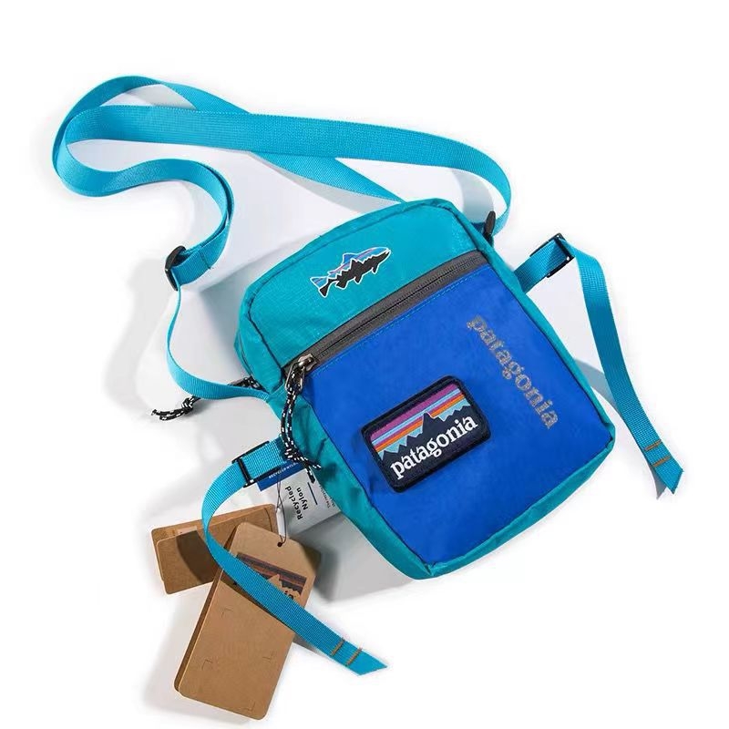 Geantă unisex pentru telefon, pentru sport în aer liber, imprimeu cu litere, design vertical, curea peste umăr în stil urban (material: nylon; impermeabil; ușor; căptușeală: poliester)