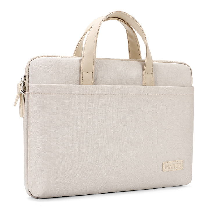 MAHOO чанта за лаптоп, водоустойчива и ултра лека, Oxford плат, подплата от найлон, еднообразен дизайн
