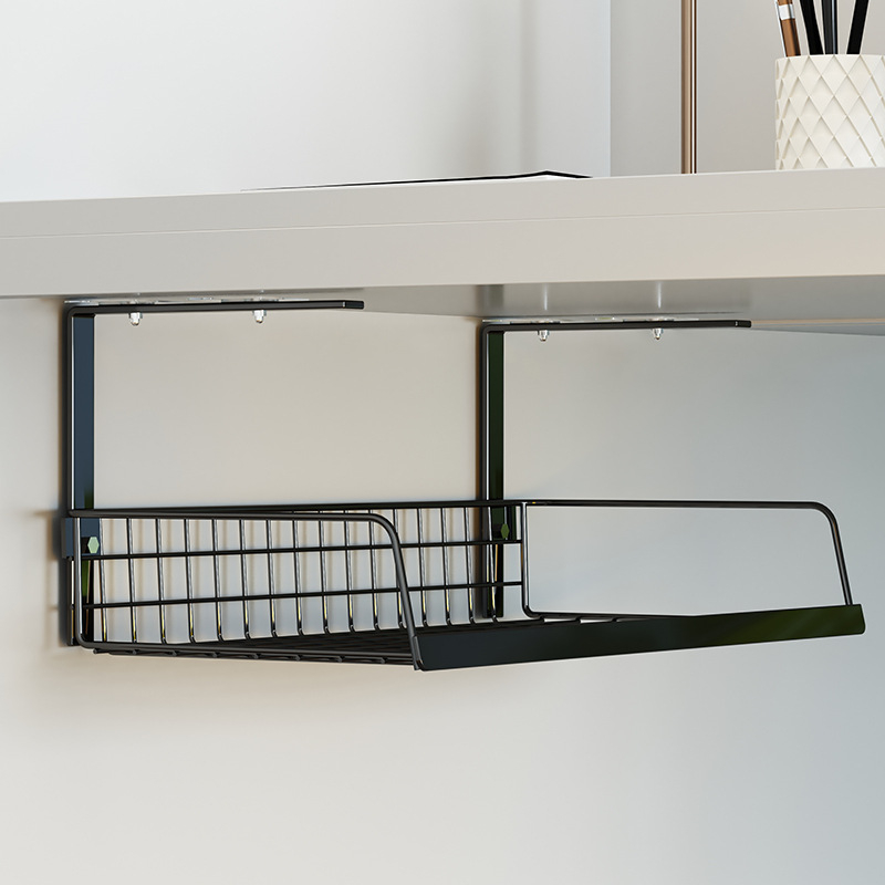 Кабелен организатор под бюрото, метален, японски стил, марка Wotron, за настолно съхранение