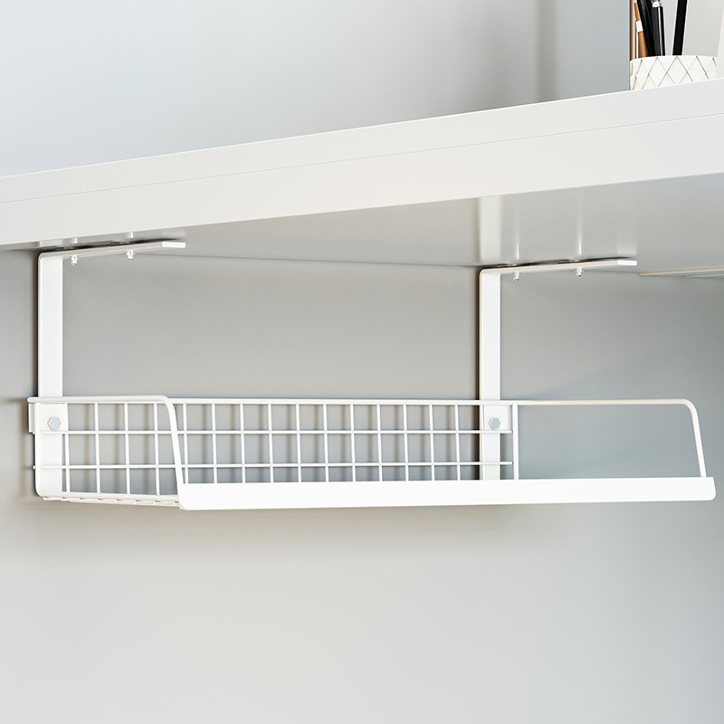 Кабелен организатор под бюрото, метален, японски стил, марка Wotron, за настолно съхранение