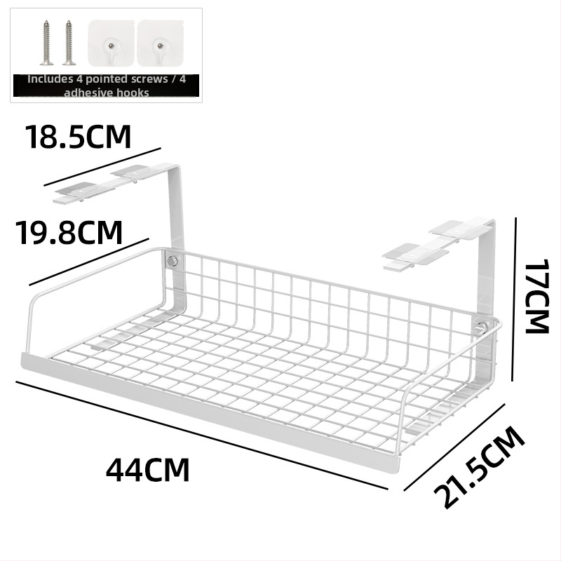 Кабелен организатор под бюрото, метален, японски стил, марка Wotron, за настолно съхранение