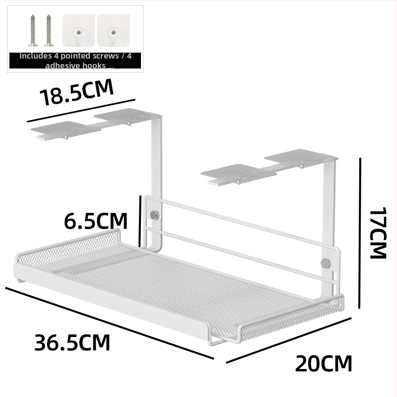 Кабелен организатор под бюрото, метален, японски стил, марка Wotron, за настолно съхранение